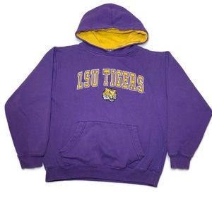 LSU Tigers Boys Hoodie Sweater Purple Yellow Gold